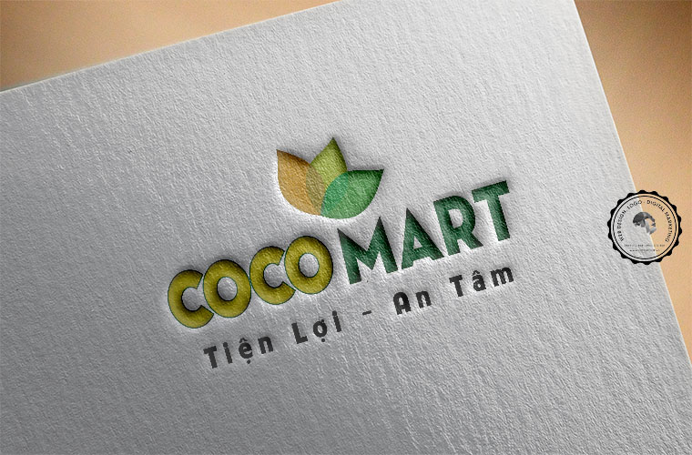 Thiết kế logo siêu thị cocomart