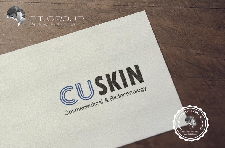Thiết kế logo công ty CUSKIN Vinan
