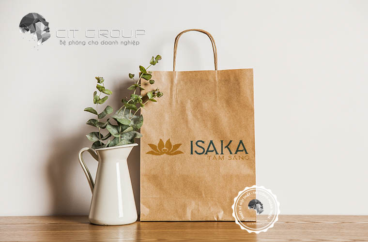Thiết kế logo công ty ISAKA