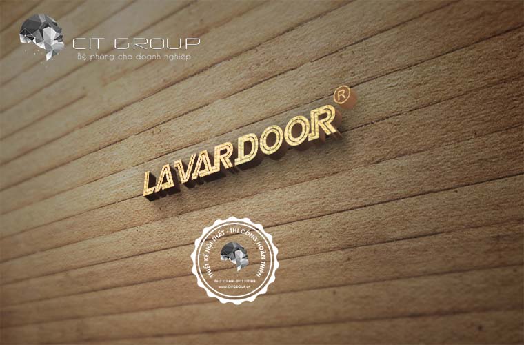 Thiết kế logo công ty Lavardoor
