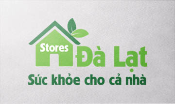 Thiết kế logo rau sạch Đà Lạt