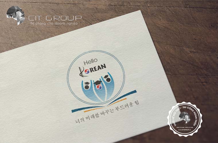 Thiết kế logo Hello Korean