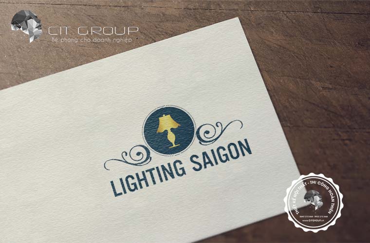 Thiết kế logo công ty Lighting Sài Gòn