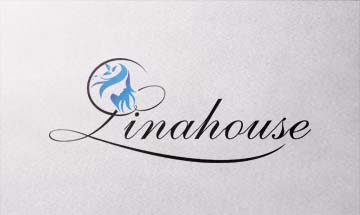 Thiết kế logo shop mỹ phẩm Linahouse