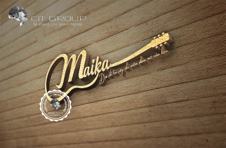 Thiết kế logo Maika