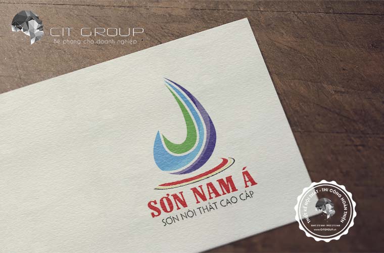 Thiết kế logo công ty Nam Á