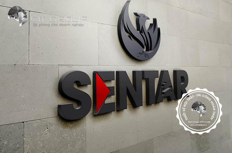 Thiết kế logo công ty Sentar 1