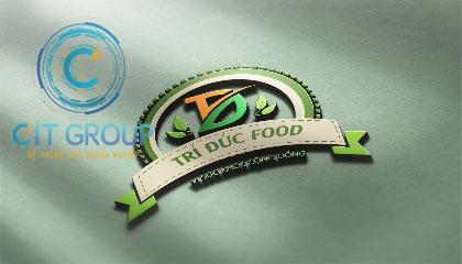 Mẫu logo công ty thực phẩm Trí Đức