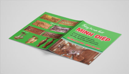Thiết kế catalog cửa hàng gỗ Minh Điệp tại Biên Hòa