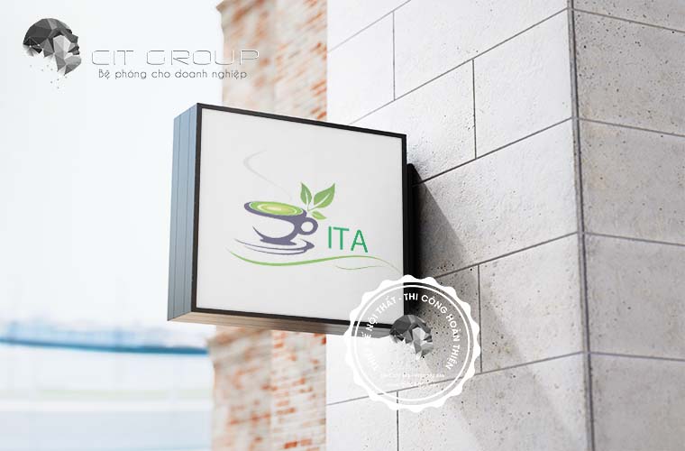 Thiết kế logo trà sữa ITA