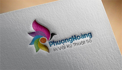 Thiết kế logo xưởng in Phượng Hoàng